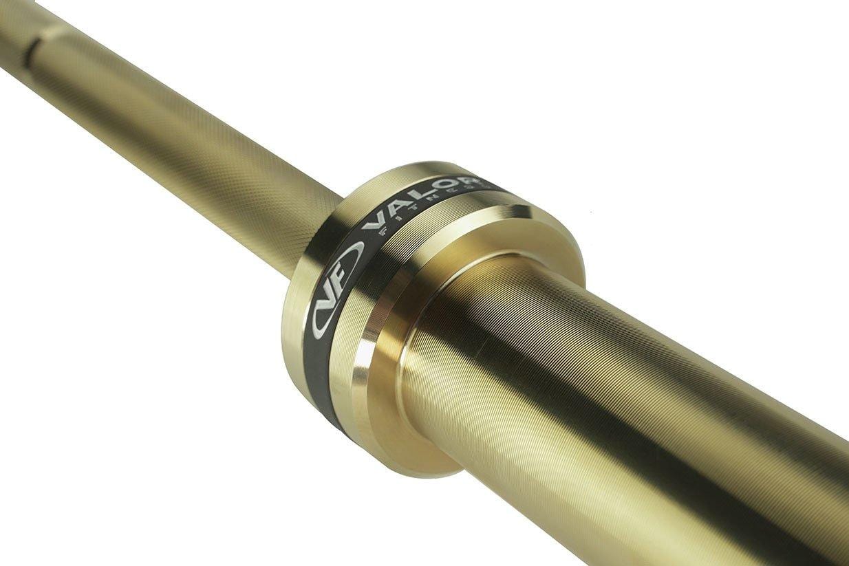 Gold Coated Needle Bearing Barbell - Grit Grind Strength