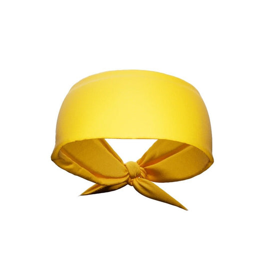 Gold Tie Headband - Grit Grind Strength