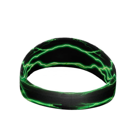 Green Lightning Headband - Grit Grind Strength