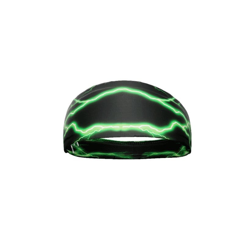 Green Lightning Headband - Grit Grind Strength