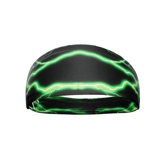 Green Lightning Headband - Grit Grind Strength