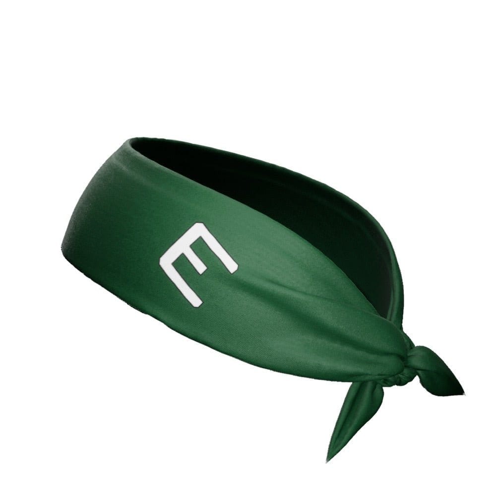 Green Tie Headband - Grit Grind Strength