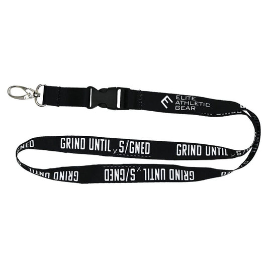 Grind Until Signed Lanyard - Grit Grind Strength