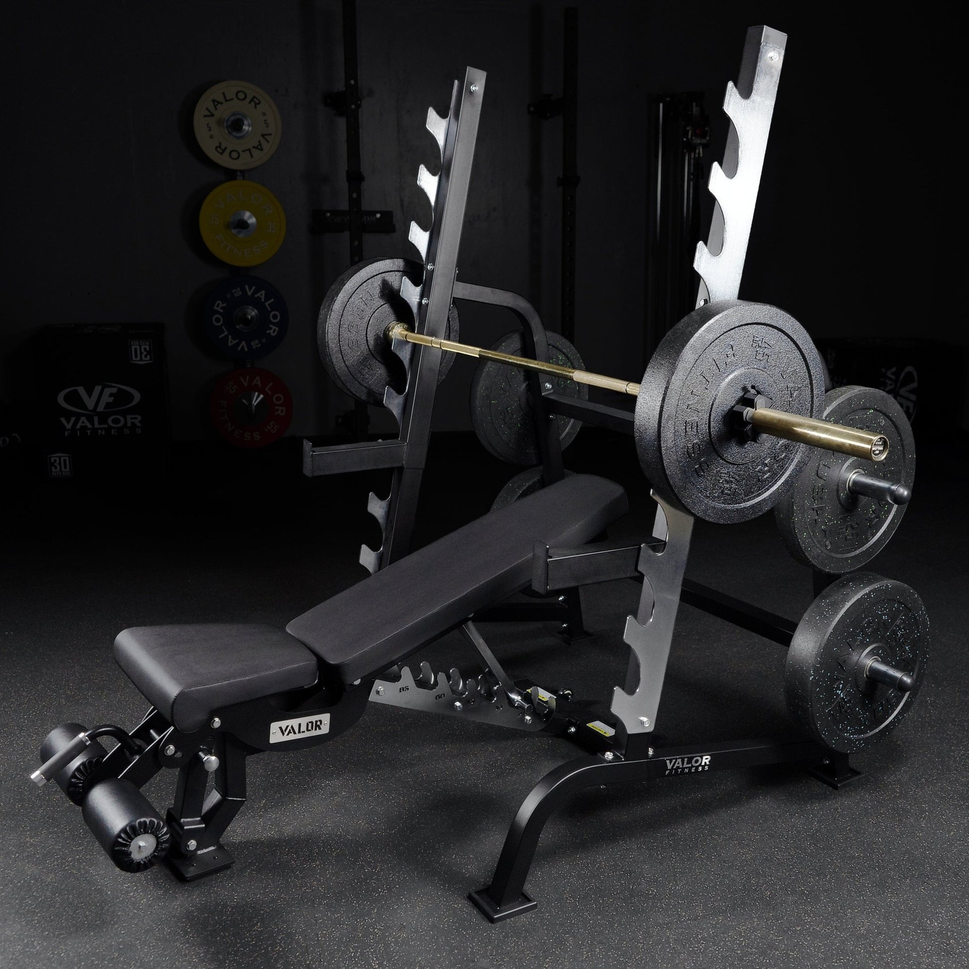 Heavy Duty Flat - Incline - Decline Weight Bench - Grit Grind Strength