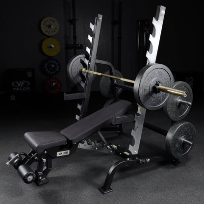 Heavy Duty Flat - Incline - Decline Weight Bench - Grit Grind Strength
