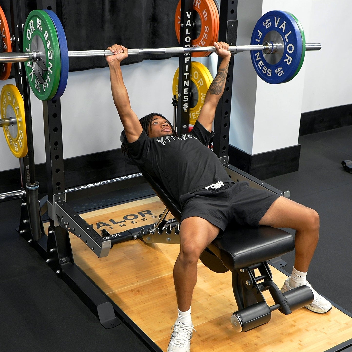 Heavy Duty Flat - Incline - Decline Weight Bench - Grit Grind Strength