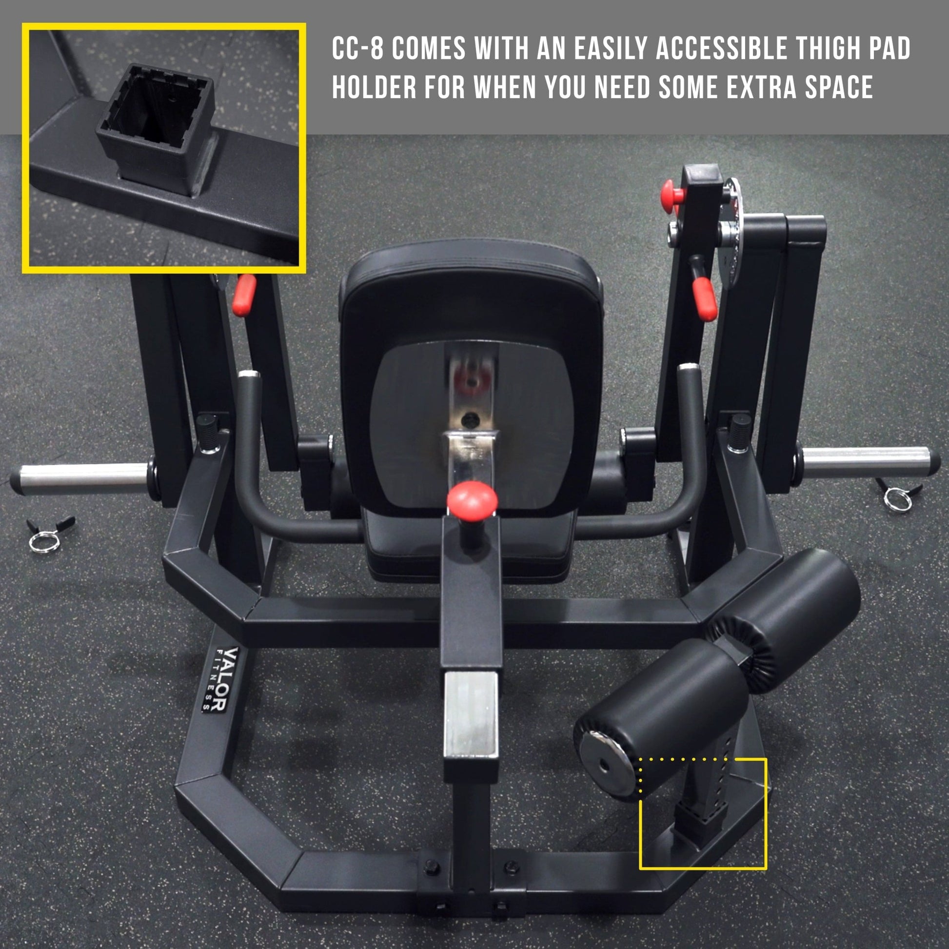 Heavy Duty Isolated Leg Extension - Curl Machine - Grit Grind Strength