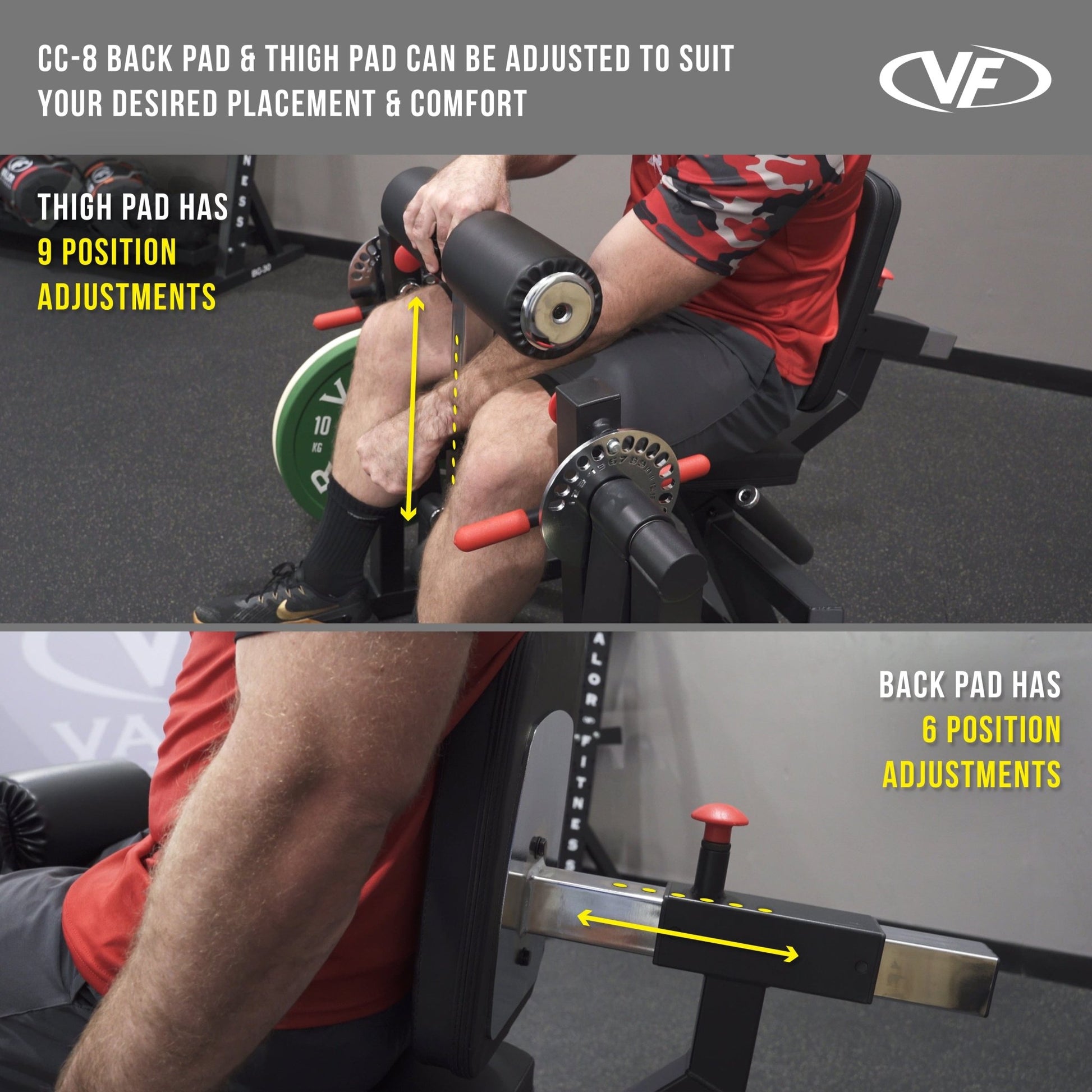 Heavy Duty Isolated Leg Extension - Curl Machine - Grit Grind Strength