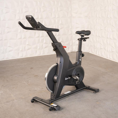 Home Upright Bike - Muscle D Fitness - Exercise Bike - Adjustable Seat and Handle Bars - Grit Grind Strength