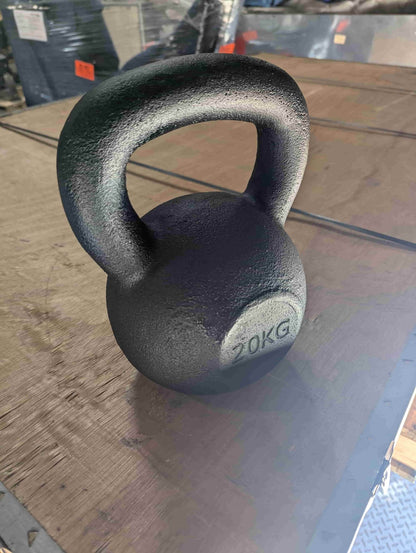Kettlebell - Muscle D Fitness - Cast Iron - Heavy Duty (Kettlebell Only) - Grit Grind Strength