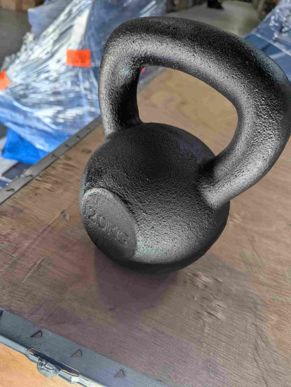 Kettlebell - Muscle D Fitness - Cast Iron - Heavy Duty (Kettlebell Only) - Grit Grind Strength