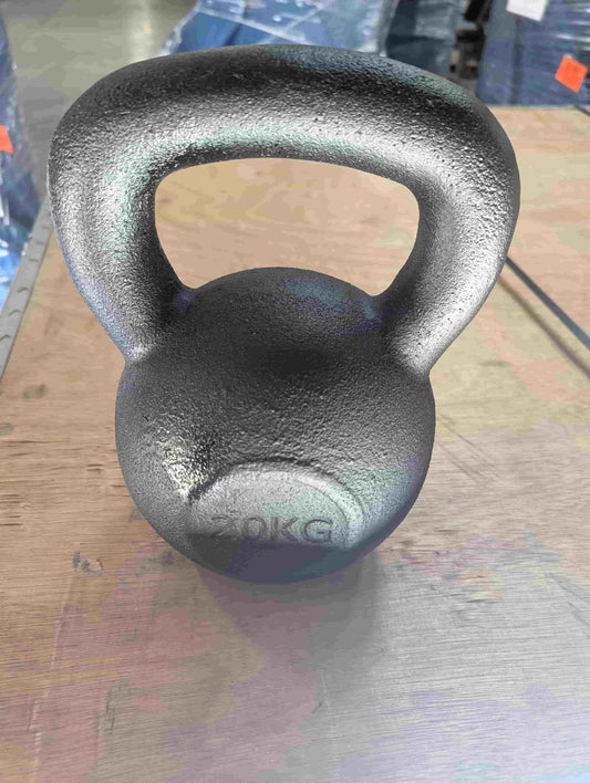 Kettlebell - Muscle D Fitness - Cast Iron - Heavy Duty (Kettlebell Only) - Grit Grind Strength