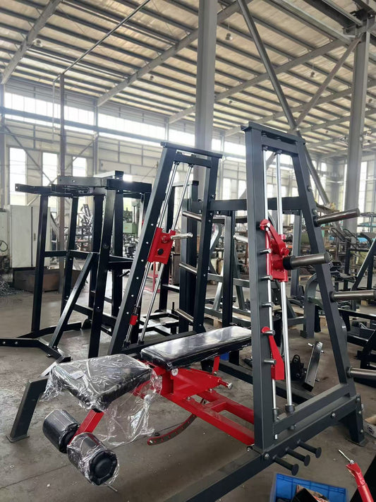 LB Convergent Bench Incline Decline Chest Press Machine - Grit Grind Strength