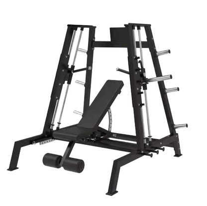 LB Convergent Bench Incline Decline Chest Press Machine - Grit Grind Strength