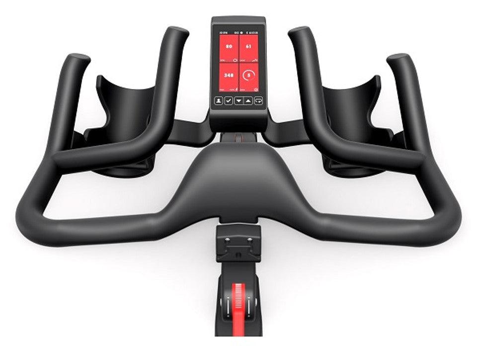Life Fitness IC6 Indoor Cycle - Adjustable Handle Bars and Seat - Digital Display - Drink Bottle Holders - Grit Grind Strength