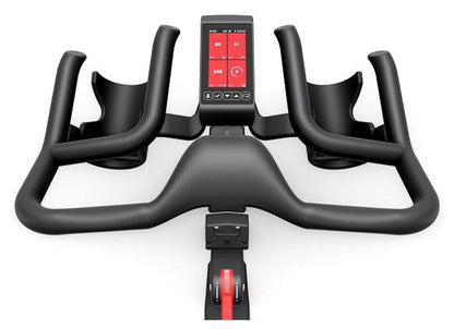 Life Fitness IC6 Indoor Cycle - Adjustable Handle Bars and Seat - Digital Display - Drink Bottle Holders - Grit Grind Strength