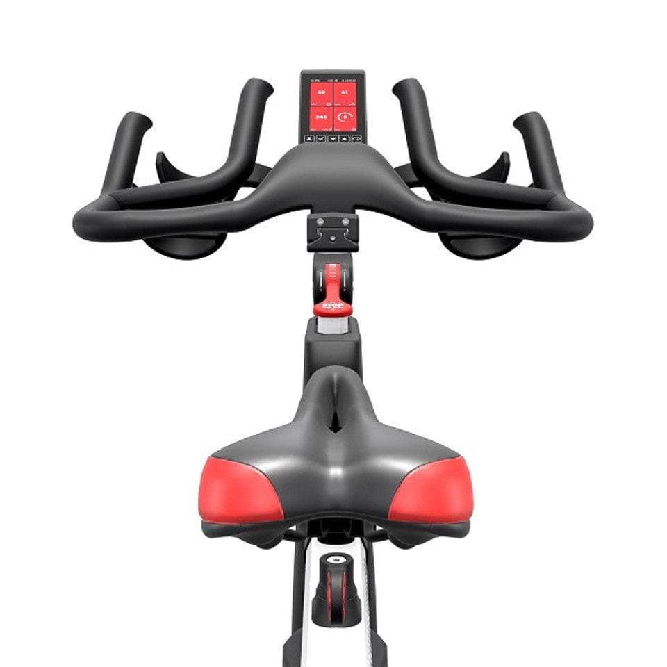 Life Fitness IC6 Indoor Cycle - Adjustable Handle Bars and Seat - Digital Display - Drink Bottle Holders - Grit Grind Strength