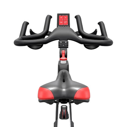 Life Fitness IC6 Indoor Cycle - Adjustable Handle Bars and Seat - Digital Display - Drink Bottle Holders - Grit Grind Strength