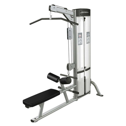 Life Fitness Optima Lat Pull / Low Row Combo - White - NEW - Grit Grind Strength