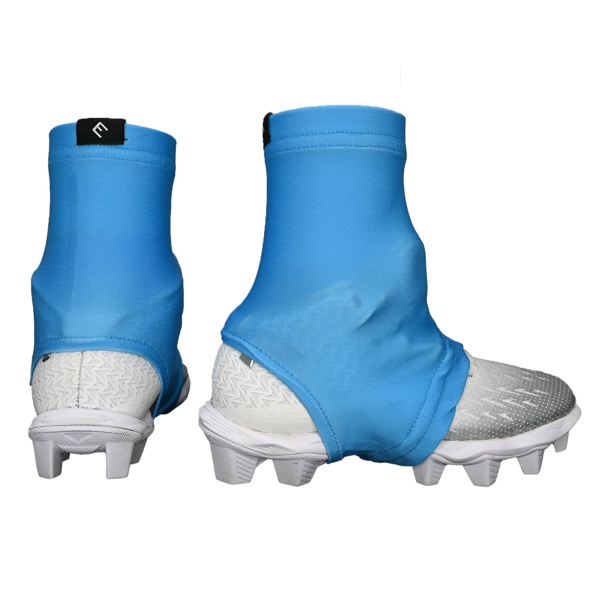 Light Blue Cleat Covers (Spats) - Grit Grind Strength