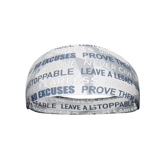 Light Motivational Headband - Grit Grind Strength