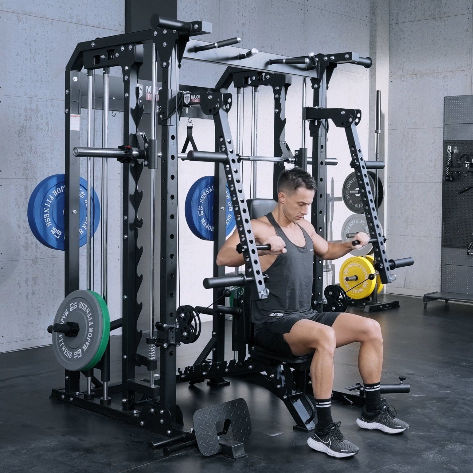 Major Fitness Major Fitness Lever Arms Jammer Arms for Power Racks