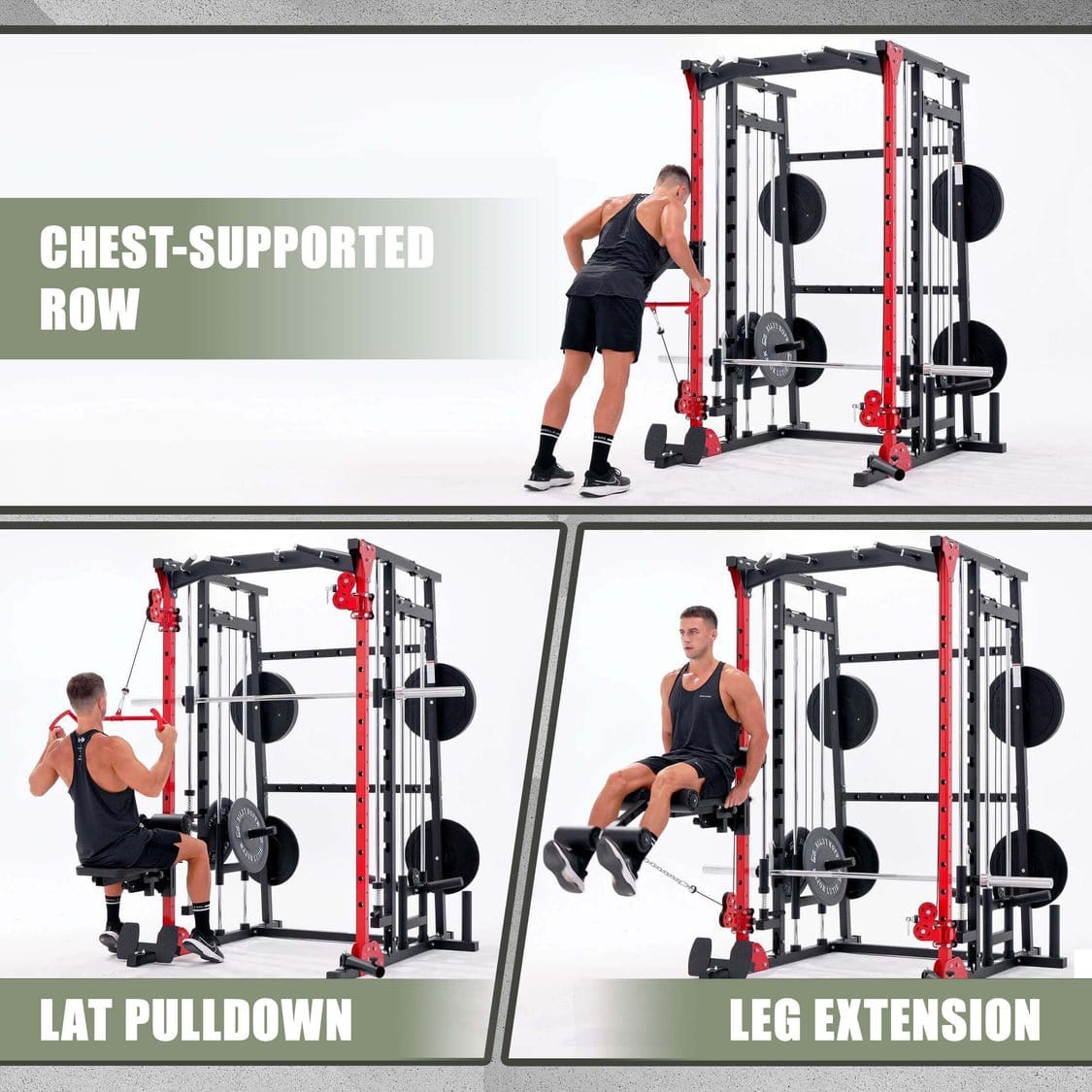 Major Fitness Major Fitness Rack Mounted Leg Extension