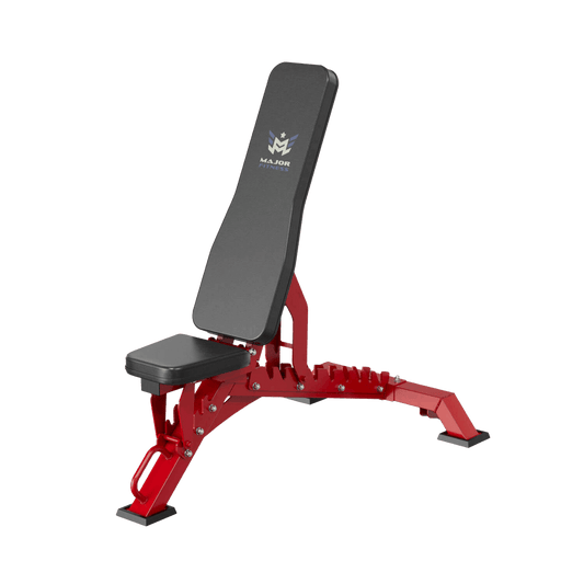 Major Fitness PLT01 Adjustable Bench | 1300 lb Capacity Weight Bench - Grit Grind Strength