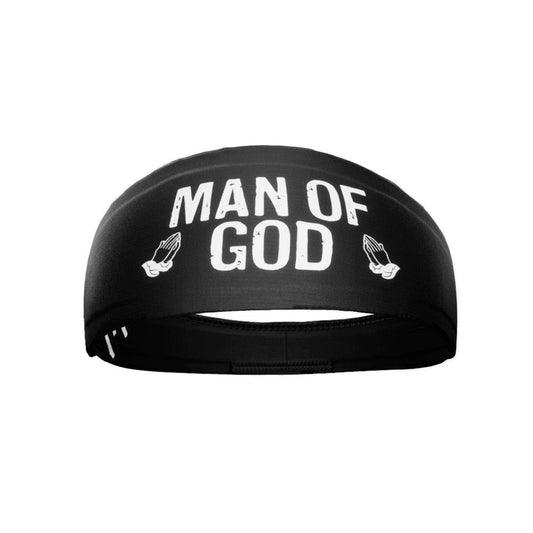 Man of God Headband - Grit Grind Strength