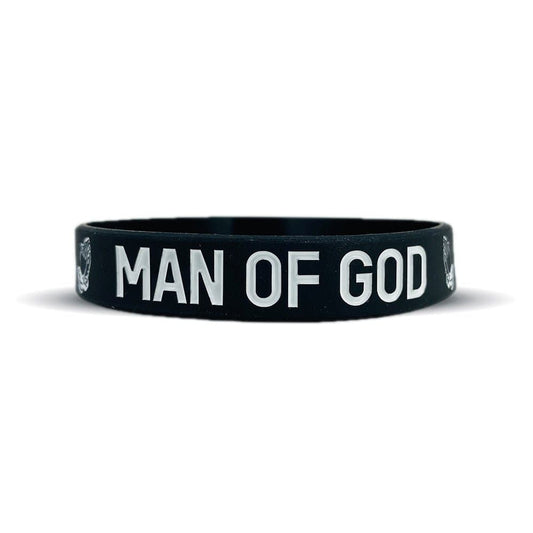 MAN OF GOD Wristband - Grit Grind Strength