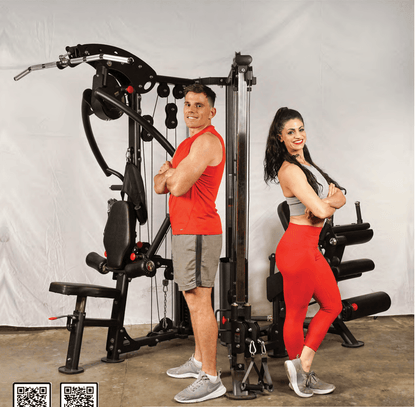 Megatron Corner Gym - Muscle D Fitness - Leg Extension/Leg Curl - Cable Fly - Functional Column - Chest Press - Seated Row - Lat Pulldown - Grit Grind Strength