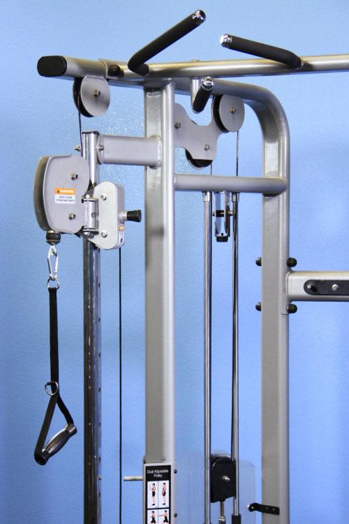 Megatron Dual Adjustable Pulley (88" & 95" height) - Muscle D Fitness - Functional Pull - Up Bar - Adjustable Height - Grit Grind Strength