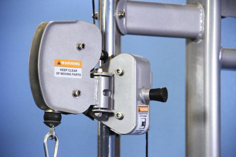 Megatron Dual Adjustable Pulley (88" & 95" height) - Muscle D Fitness - Functional Pull - Up Bar - Adjustable Height - Grit Grind Strength