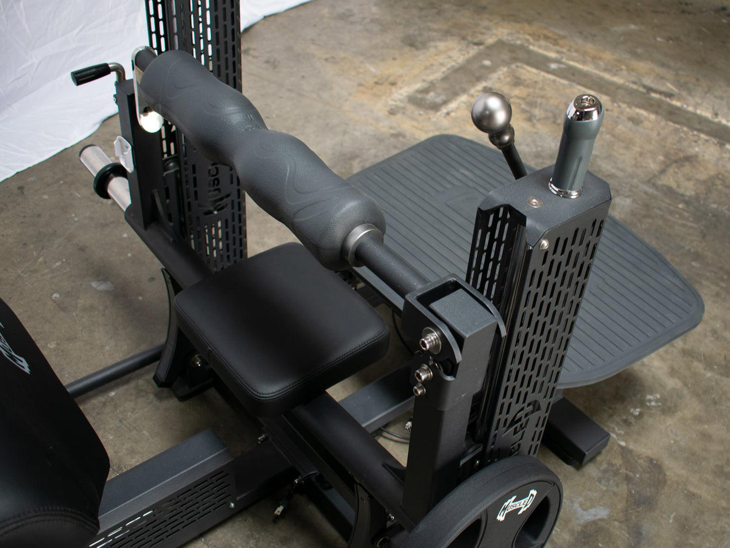Motorized Hip Thruster Machine | Muscle D Fitness - Grit Grind Strength