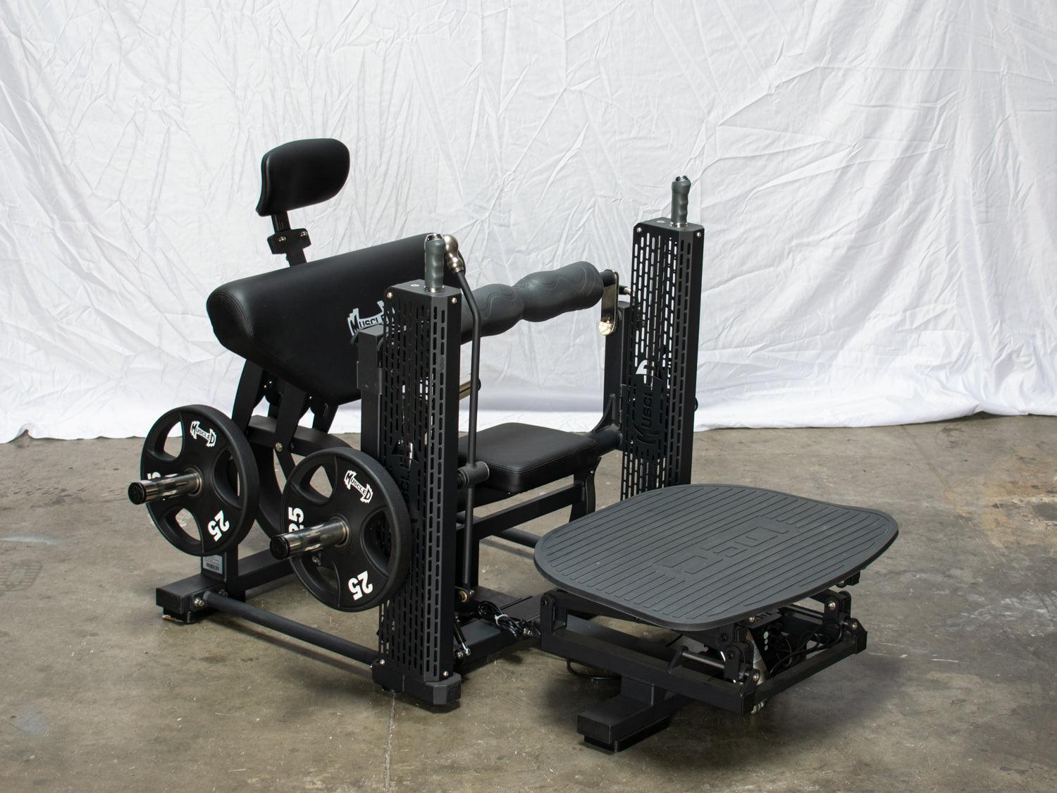 Motorized Hip Thruster Machine | Muscle D Fitness - Grit Grind Strength