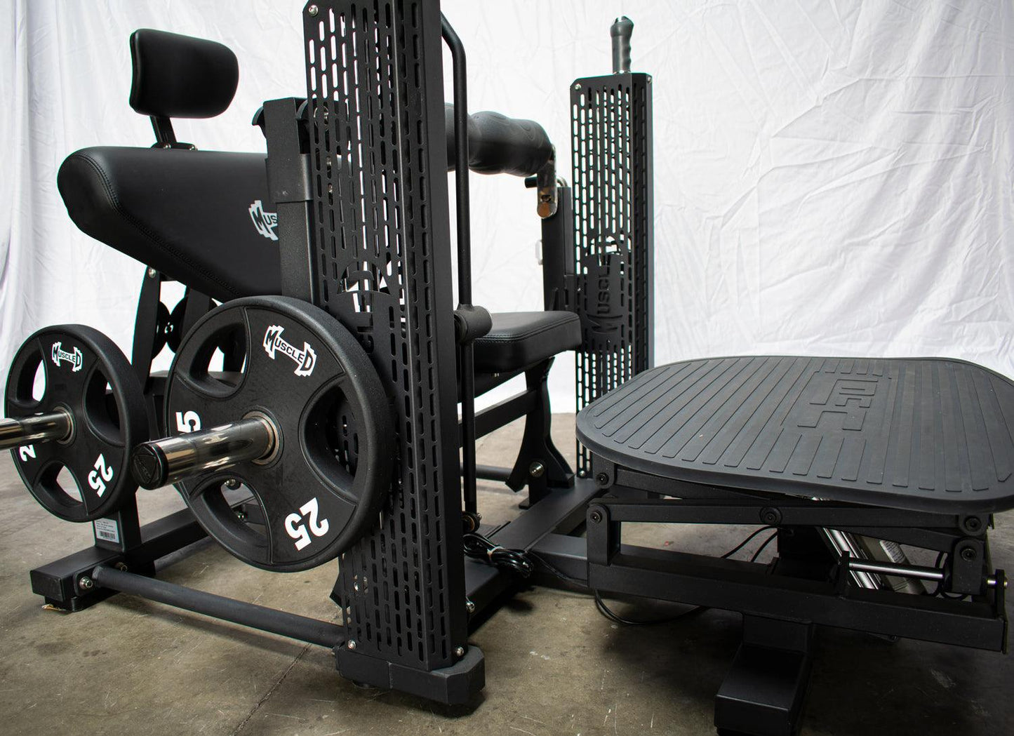 Motorized Hip Thruster Machine | Muscle D Fitness - Grit Grind Strength