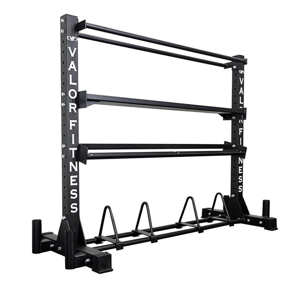 Multifunctional Fitness Equipment Storage Rack - Grit Grind Strength