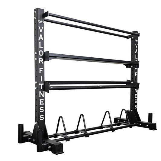 Multifunctional Fitness Equipment Storage Rack - Grit Grind Strength
