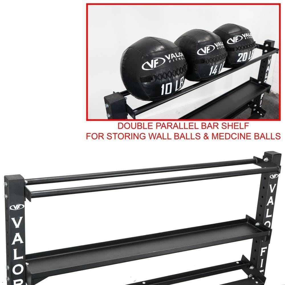 Multifunctional Fitness Equipment Storage Rack - Grit Grind Strength