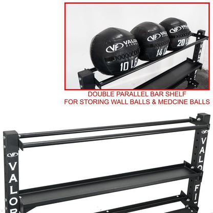 Multifunctional Fitness Equipment Storage Rack - Grit Grind Strength