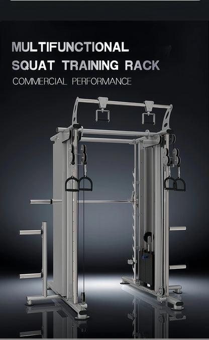 Multifunctional Power Rack GM99 | Commercial - Grade Strength System - Grit Grind Strength