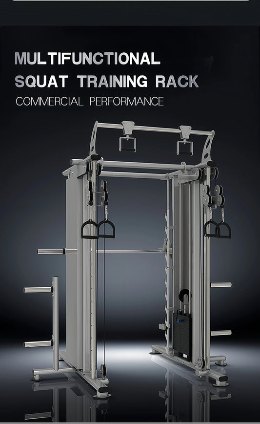 Multifunctional Power Rack GM99 | Commercial - Grade Strength System - Grit Grind Strength