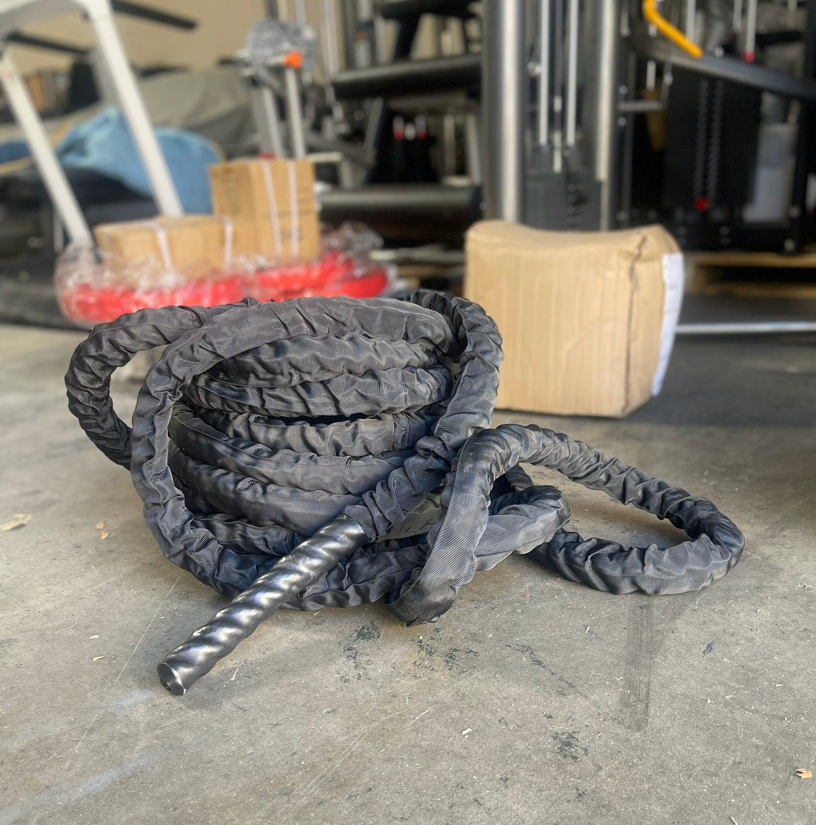 Muscle D 50' x 1.5”Sleeve Battle Ropes - Local Pick Up Only Deal(Paramount,CA) - Grit Grind Strength