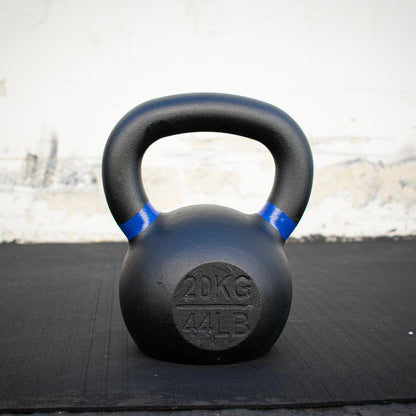 Muscle D Cast Kettlebells - Muscle D Fitness - Quality Handle Design - Heavy Duty Coating - Grit Grind Strength