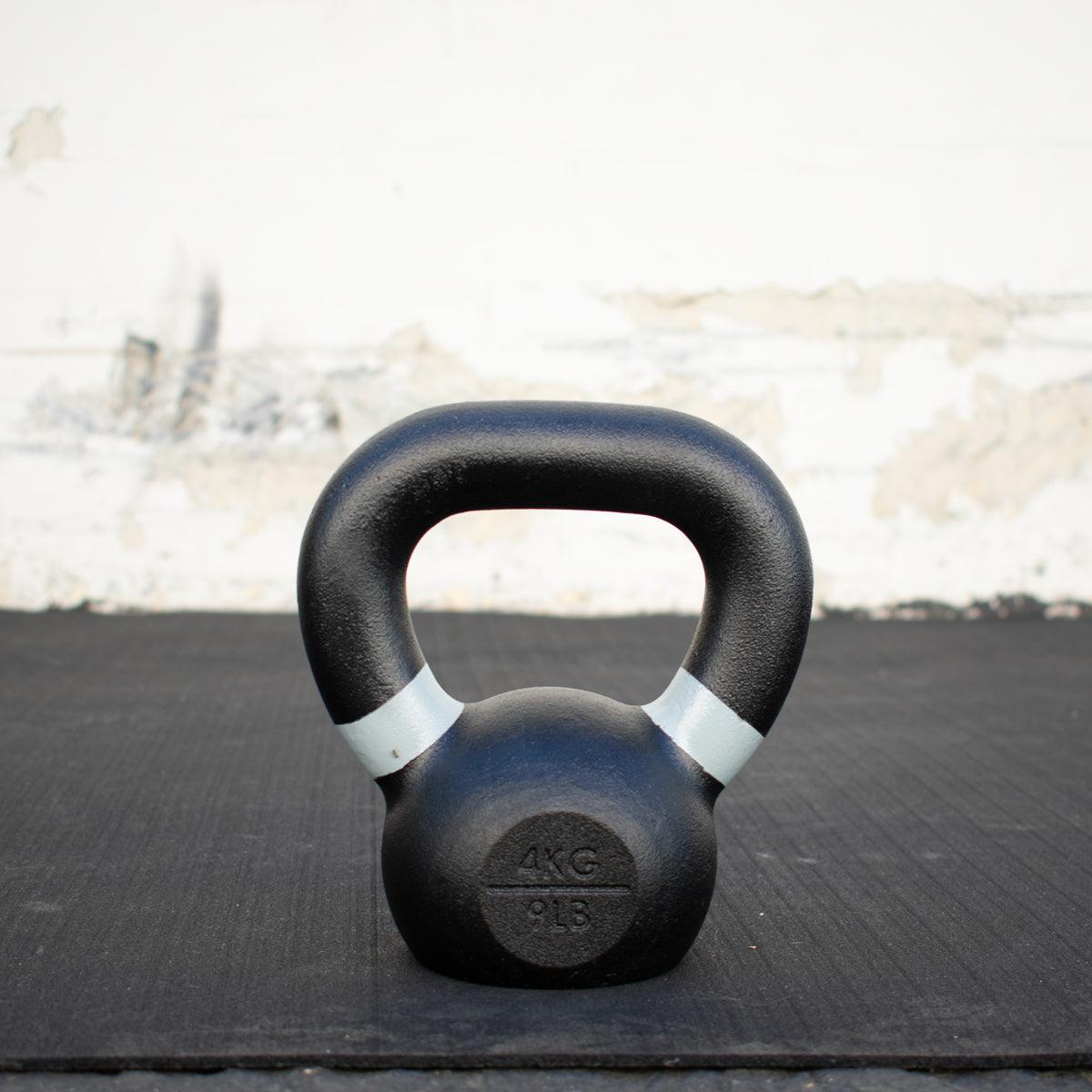 Muscle D Cast Kettlebells - Muscle D Fitness - Quality Handle Design - Heavy Duty Coating - Grit Grind Strength