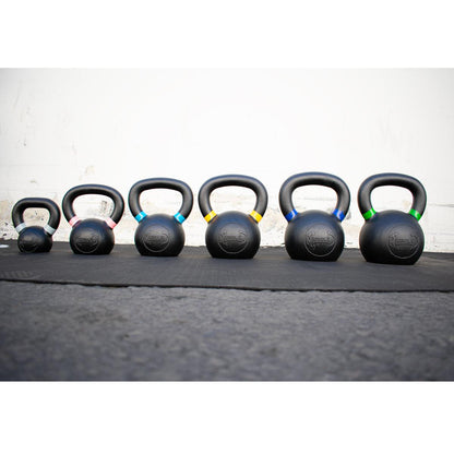 Muscle D Cast Kettlebells - Muscle D Fitness - Quality Handle Design - Heavy Duty Coating - Grit Grind Strength