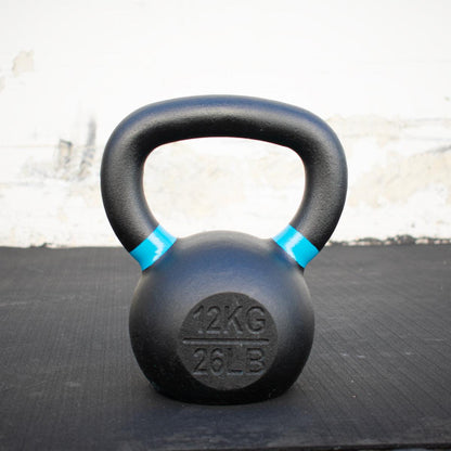 Muscle D Cast Kettlebells - Muscle D Fitness - Quality Handle Design - Heavy Duty Coating - Grit Grind Strength