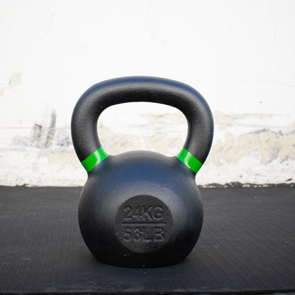 Muscle D Cast Kettlebells - Muscle D Fitness - Quality Handle Design - Heavy Duty Coating - Grit Grind Strength