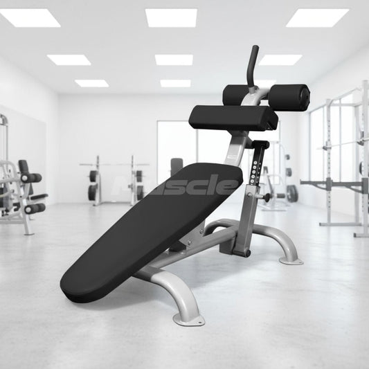 Muscle D Fitness Adjustable Decline Bench by Muscle D Fitness | Commercial Core & Pressing Bench