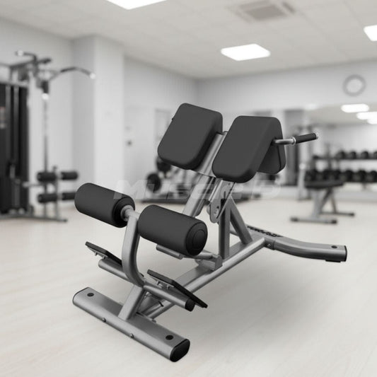 Muscle D Fitness Back Extension Bench - Muscle D Fitness -  Premium Upholstery Lower Back, Roman Chair